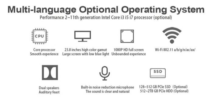 Το τυχερό παιχνίδι I7 I9 όλος--ένας προσωπικοί υπολογιστές γραφείου υπολογιστών αφαιρεί τον πυρήνα I7 I9 όλα σε έναν προμηθευτή υπολογιστών τυχερού παιχνιδιού I7 I9 wholesales