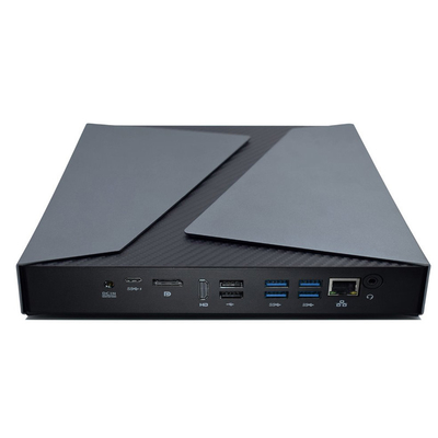 Διπλή 4K πυρήνων I9 9880H η μίνι παραγωγή PC USB 3.0*4 USB 2.0*2 αφιέρωσε μίνι PC τυχερών παιχνιδιών καρτών GTX1650 4GB το τηλεοπτικό