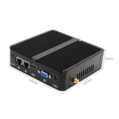 Μίνι βιομηχανικό μίνι PC 4gb 128 ΜΒ της Intel Celeron J4105 φορητό για το σχολείο γραφείων