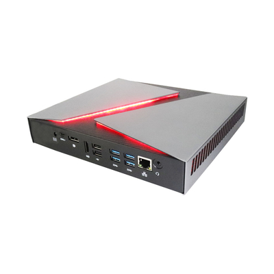 USB 3.0*4, βιομηχανικός μίνι υπολογιστής γραφείου I7 10750H PC USB 2.0*2 Gamers με GTX 1650 γραφική κάρτα 4GB