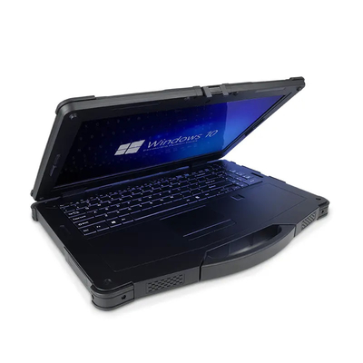 Heavy Duty Military Toughbook 15,6 ιντσών Intel I5 I7 Win 10 Industrial Ip65